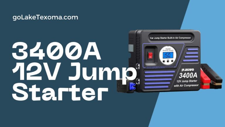 JF.EGWO 3400A Car Jump Starter Review