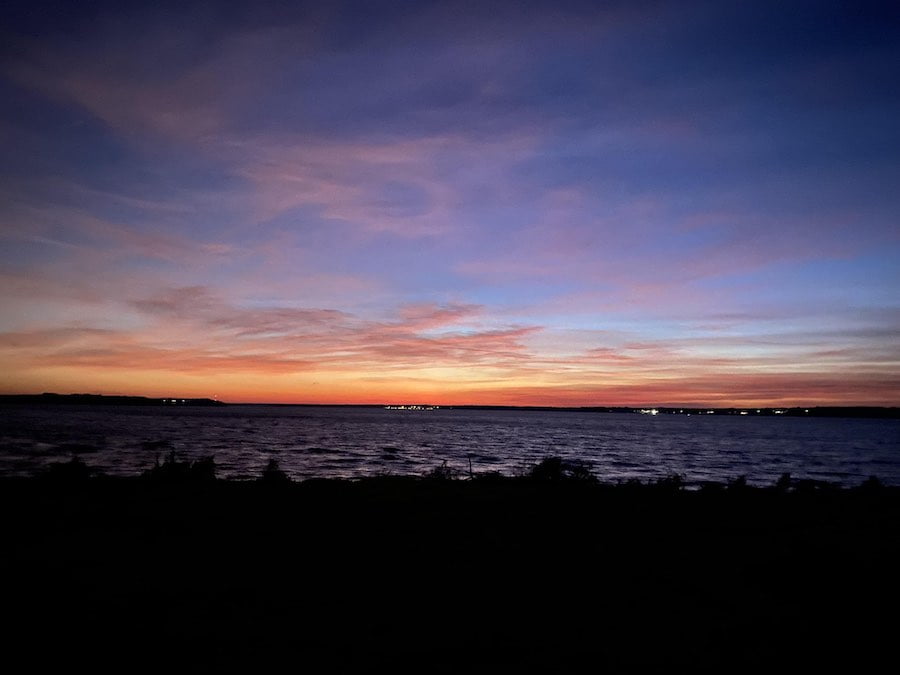 Lake Texoma Nightime View