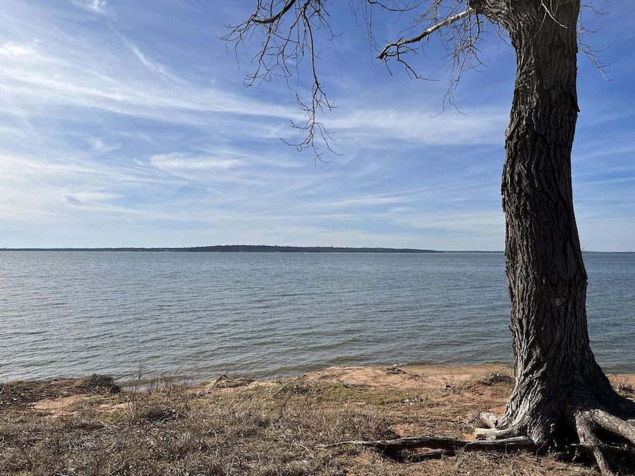 Lake Texoma View Across The Water