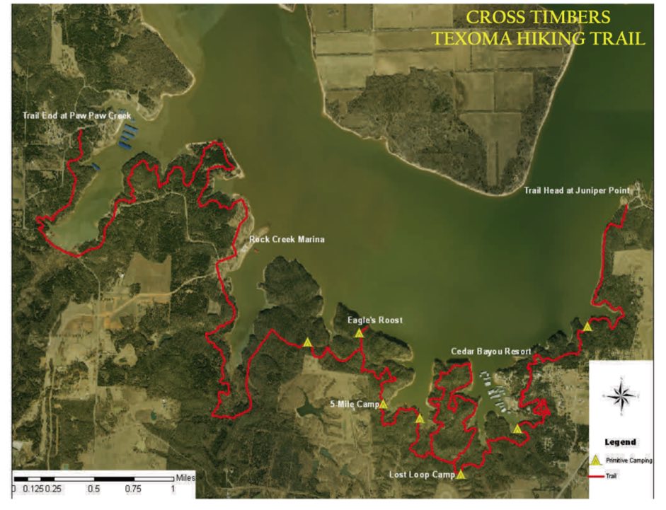 Cross Timbers Texoma Hiking Trail