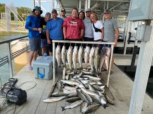 Bearded Dog Striper Fishing Guide Lake Texoma Fishing Guide