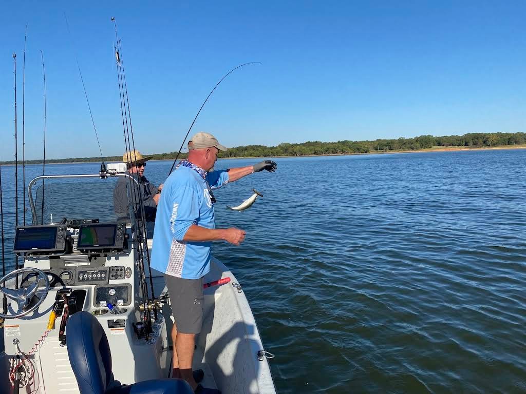 Bearded Dog Striper Guide Service Lake Texoma Fishing Guide