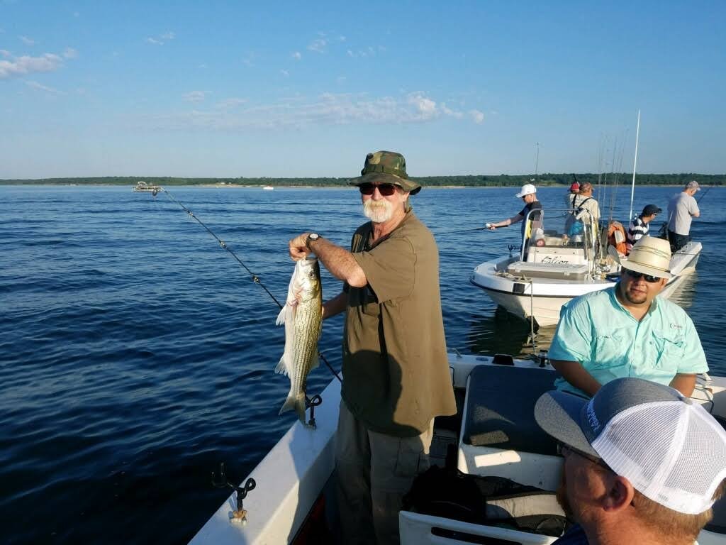 Buckley Striper Guide Service Lake Texoma Fishing Guide