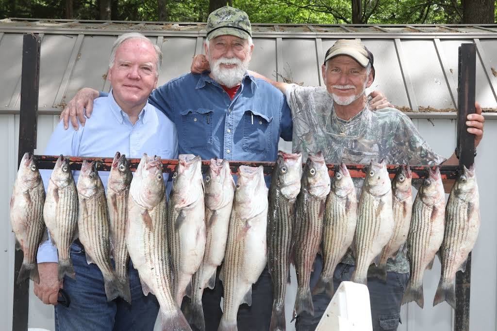Doug Shaw Striper Guide on Lake Texoma Lake Texoma Fishing Guide