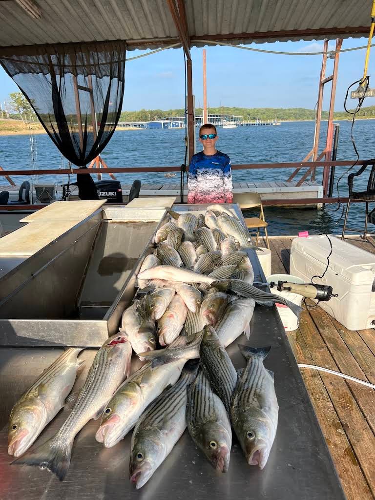 Lake Texoma Striper Guide Company Lake Texoma Fishing Guide
